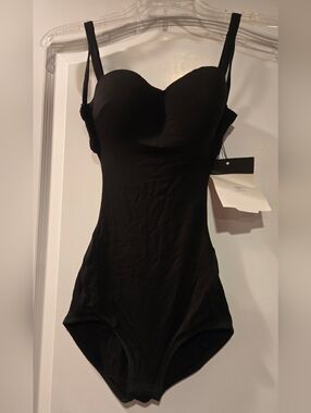 ZYM Dance Style Black Bodysuit